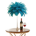 Load image into Gallery viewer, Ostrich Feather Tail Plumes 11-14" (Turquoise) - www.BuyOstrichFeathers.com