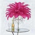 Load image into Gallery viewer, Ostrich Flexible Feathers 13-16" (Fuschia) - www.BuyOstrichFeathers.com