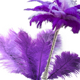 Load image into Gallery viewer, Complete Feather Centerpiece With 24" Vase (Purple & Lavender) - www.BuyOstrichFeathers.com