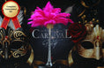 Load image into Gallery viewer, Complete Feather Centerpiece With 16" Vase (Fuschia) - Buy Ostrich Feathers