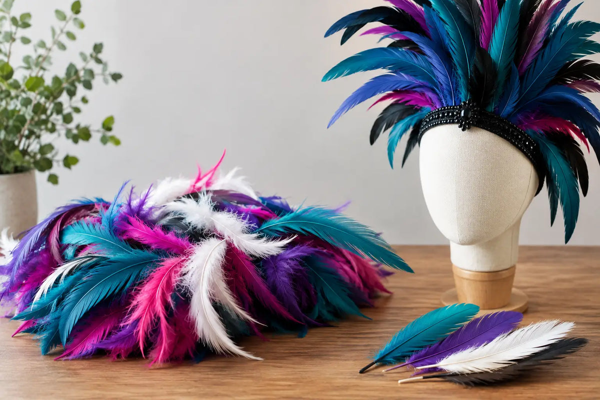 Flexible Feather Review for Decor and Costumes