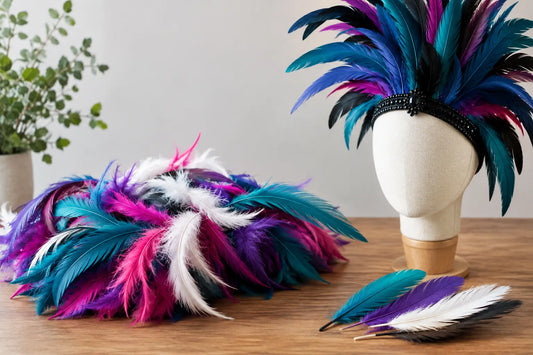 Flexible Feather Review for Decor and Costumes