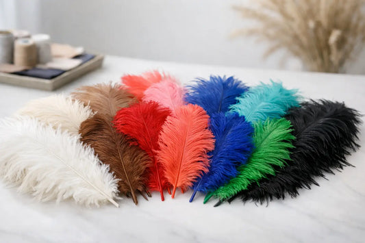 Genuine Ostrich Feather Colors for Every Design