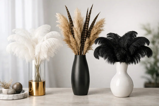 Best Vases for Feather Displays That Stand Tall
