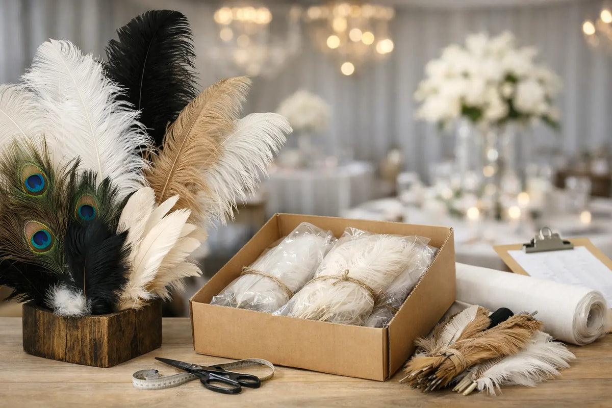 Guide to Wholesale Feather Sourcing for Events