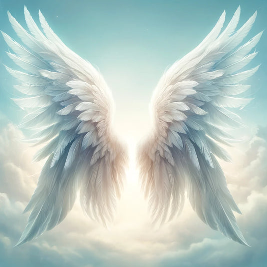 ajestic, ethereal angel wings