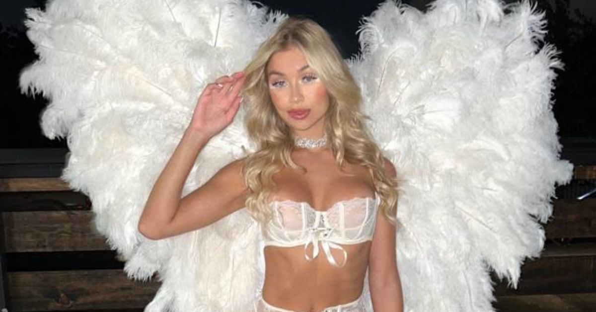 Female with Adult Angel Wings