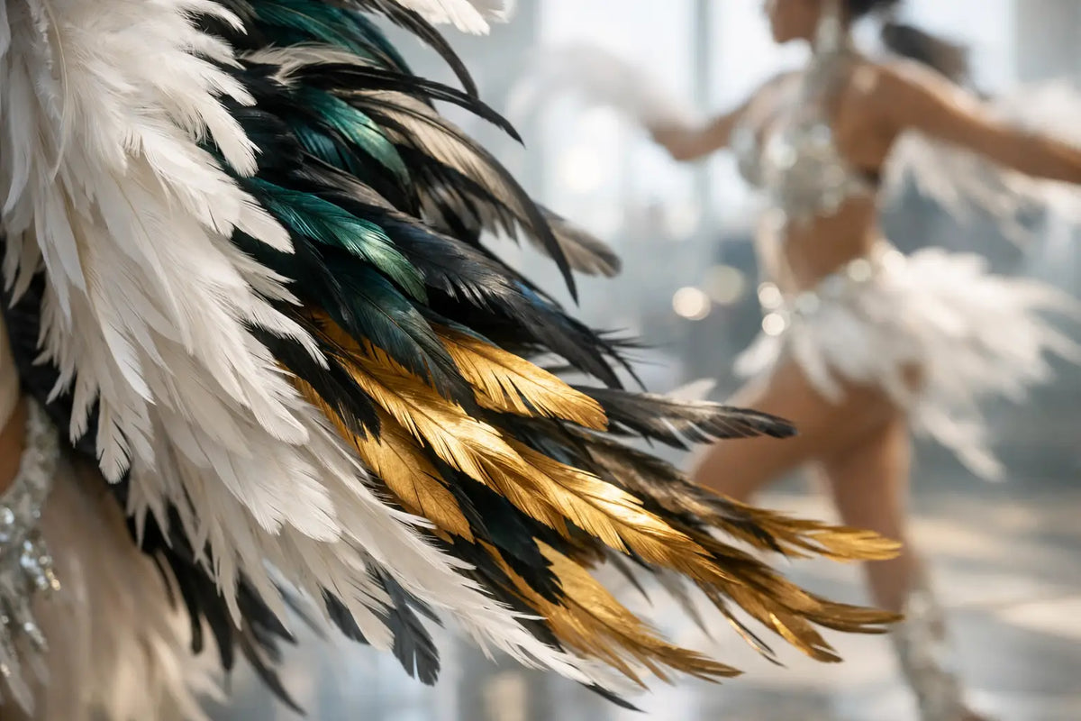 Flexible Feathers for Costumes That Move
