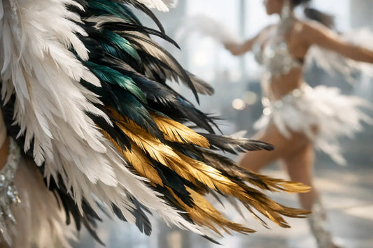Flexible Feathers for Costumes That Move