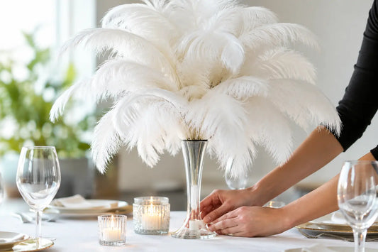 How to Secure Feather Centerpieces That Stay Put