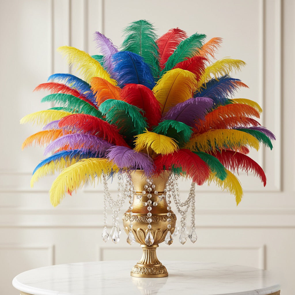 Ostrich Feather Tails 9-12"