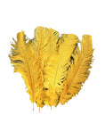 Load image into Gallery viewer, BULK 1/2lb Ostrich Feather Tail Plumes 15-20" (Golden Yellow) - Buy Ostrich Feathers
