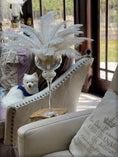 Load image into Gallery viewer, Natural White Ostrich Feathers 100 pcs. 13-17 inch Bulk Ostrich Feathers - www.BuyOstrichFeathers.com
