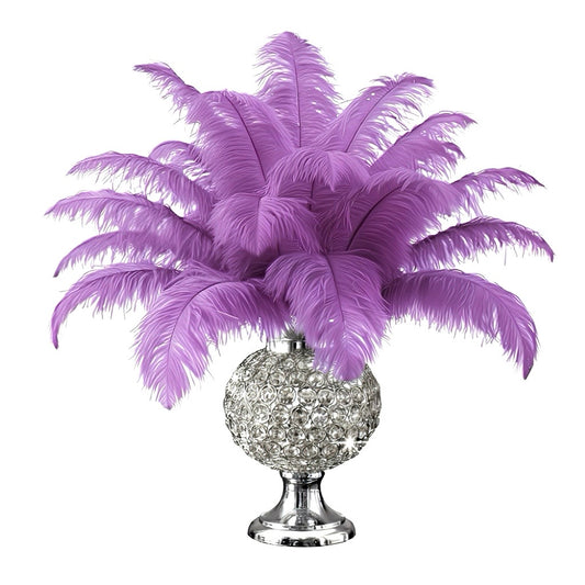 BULK 1/2lb Ostrich Feather Tail Plumes 15-20" (Lavender) - www.BuyOstrichFeathers.com