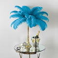 Load image into Gallery viewer, Ostrich Feather Spad Plumes 13-16" (Turquoise) - www.BuyOstrichFeathers.com
