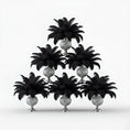 Load image into Gallery viewer, BULK 1/4lb Ostrich Feather Spad Plumes 12-16" (Black) - www.BuyOstrichFeathers.com
