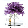 Load image into Gallery viewer, Ostrich Flexible Feathers 13-16" (Purple) - www.BuyOstrichFeathers.com
