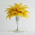 Load image into Gallery viewer, Ostrich Flexible Feathers 9-12" (Golden Yellow) - www.BuyOstrichFeathers.com
