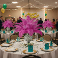 Load image into Gallery viewer, BULK 1/2lb Ostrich Feather Tail Plumes 15-20" (Fuchsia) - www.BuyOstrichFeathers.com
