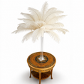 Load image into Gallery viewer, The Perfect 10 Complete Ostrich Feather Centerpiece Kit – 300 Genuine Ostrich Feathers, 20” Clear Glass Eiffel Tower Vases & Foam Inserts | Free Shipping
