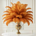 Load image into Gallery viewer, Ostrich Feather Rental 16-20" (Copper) - 250pcs - www.BuyOstrichFeathers.com
