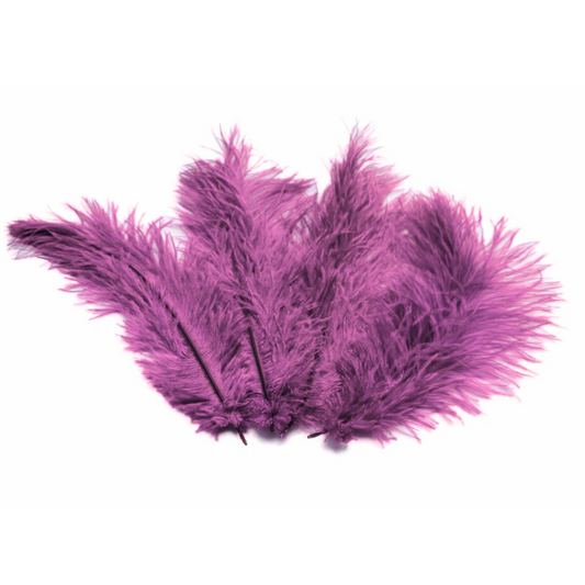 Ostrich Flexible Feathers 13-16" (Dusty Rose) - www.BuyOstrichFeathers.com