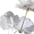 Load image into Gallery viewer, Complete Feather Centerpiece With 24" Vase (Silver & Grey) - www.BuyOstrichFeathers.com
